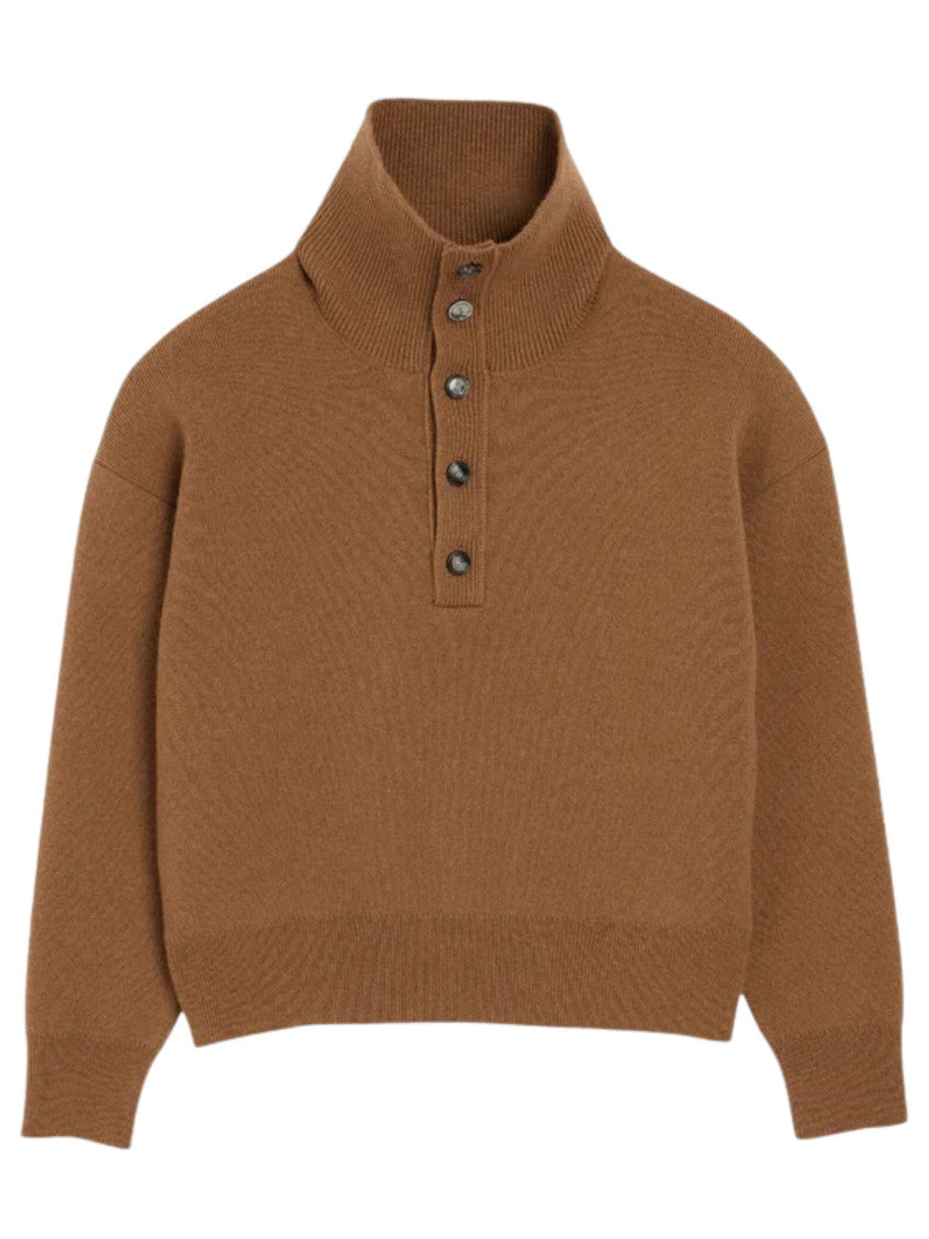 Brown Turtle Neck Sweater 1