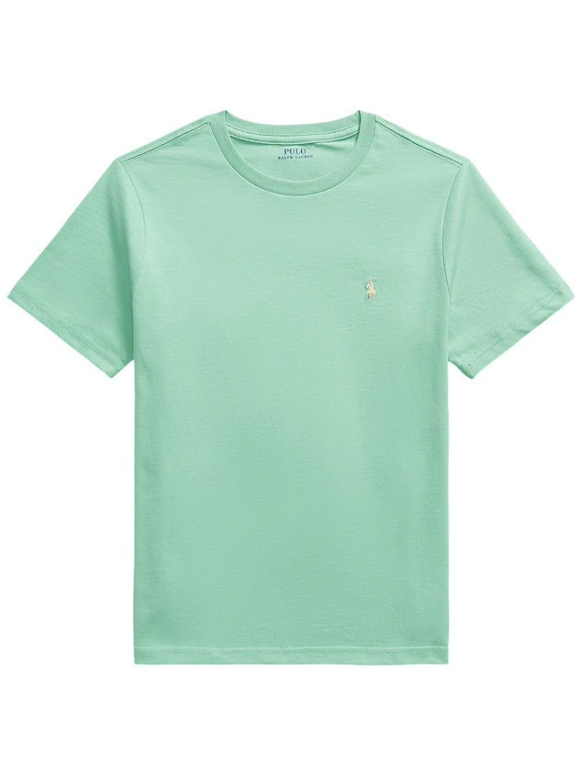 Boys Green Cotton T-shirt 1