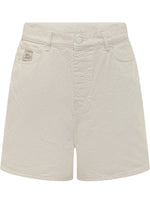 Off White Loose Shorts 1