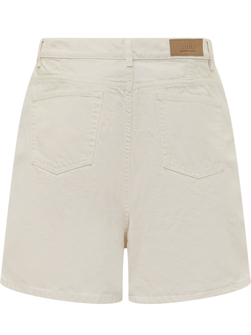 Off White Loose Shorts 2