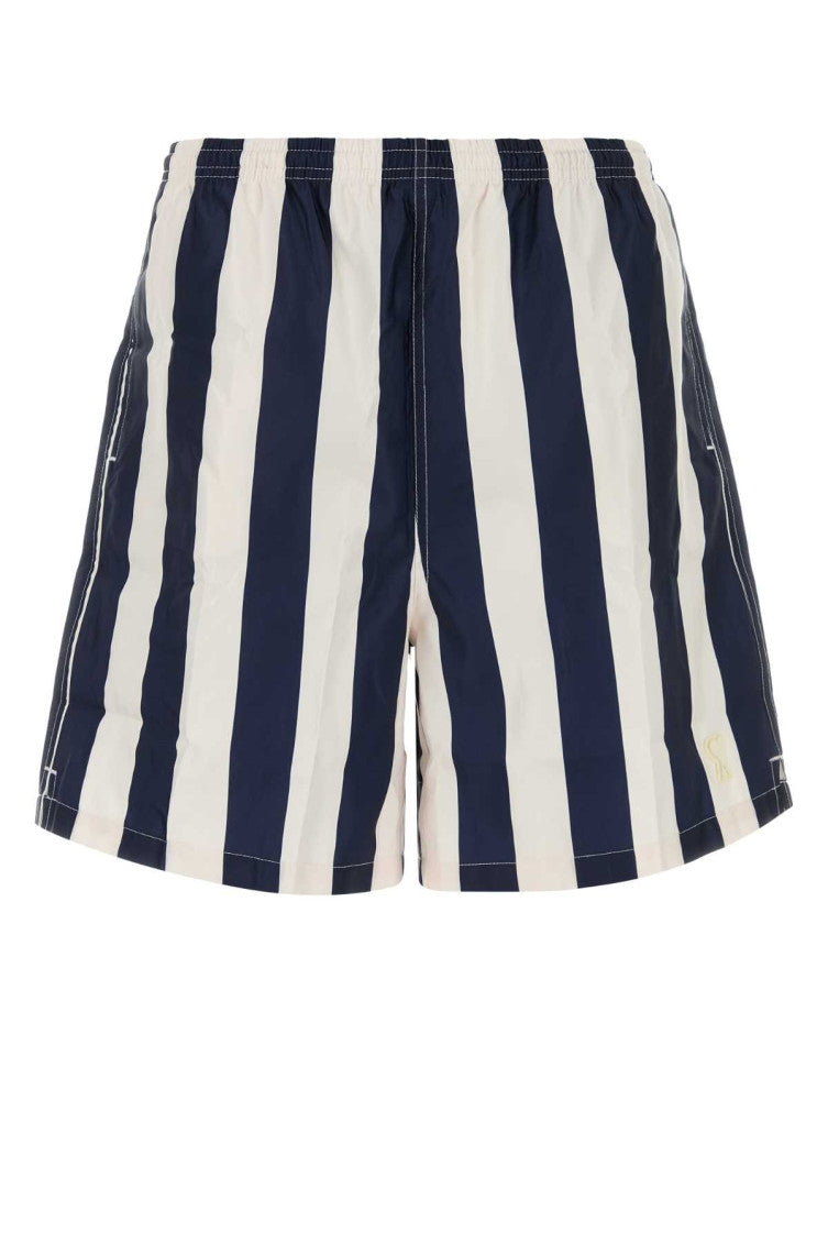 Multicolor Stripes Swim Shorts 1