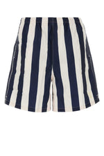 Multicolor Stripes Swim Shorts 1