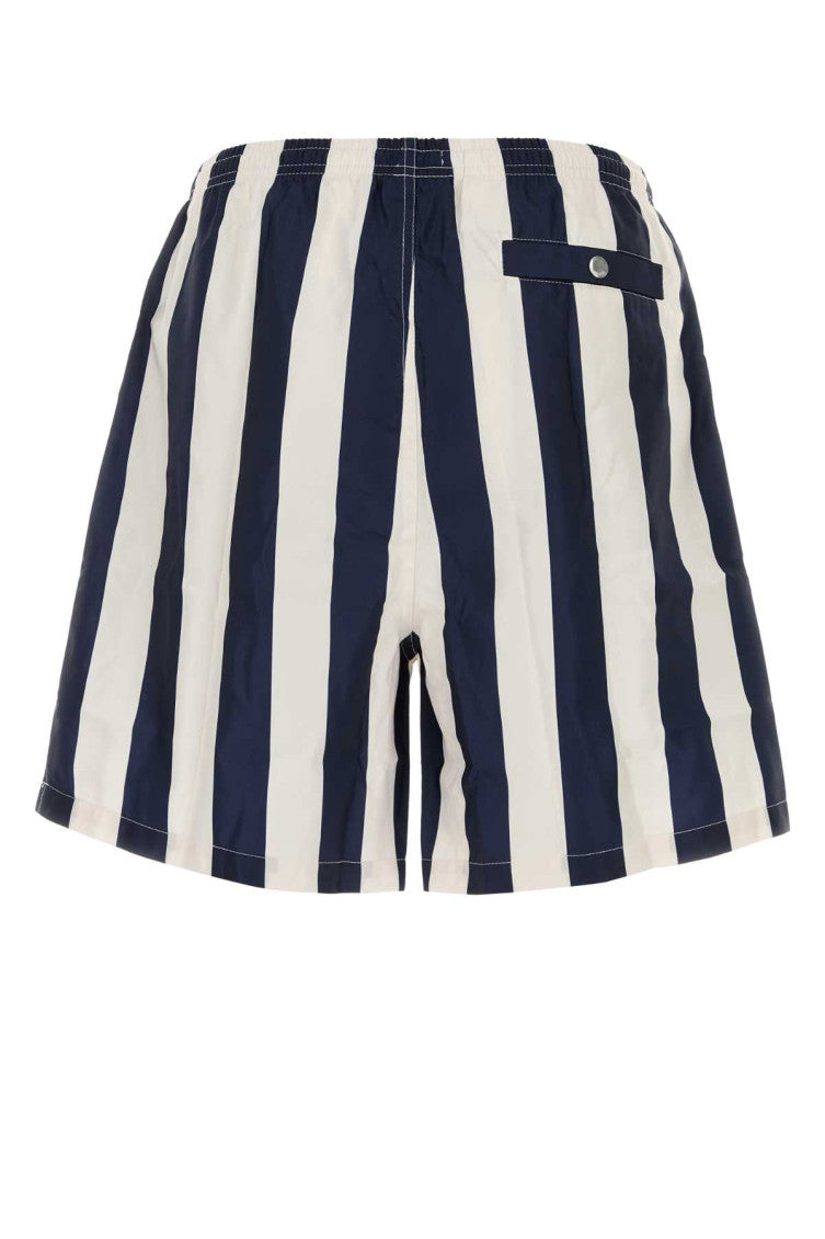 Multicolor Stripes Swim Shorts 2