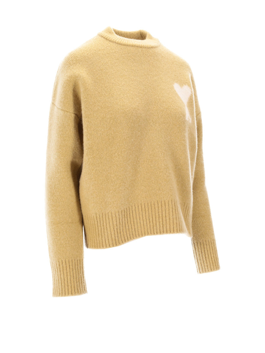 Yellow Crew Neck Sweater 2
