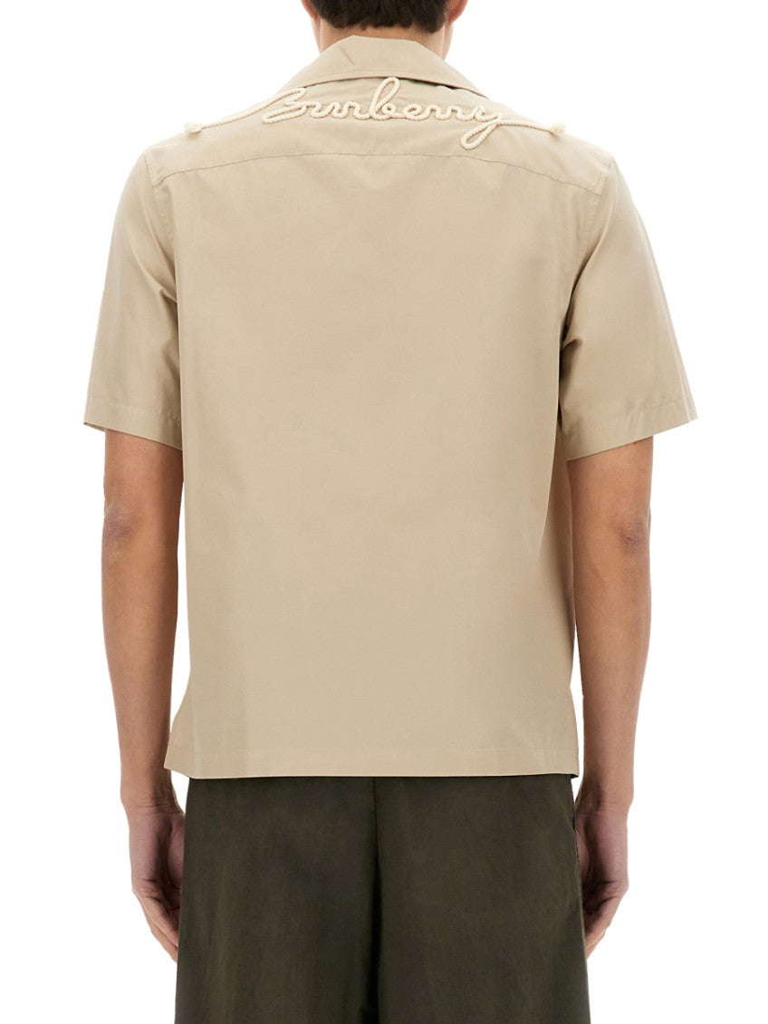 Beige Regular Solid Shirt 2
