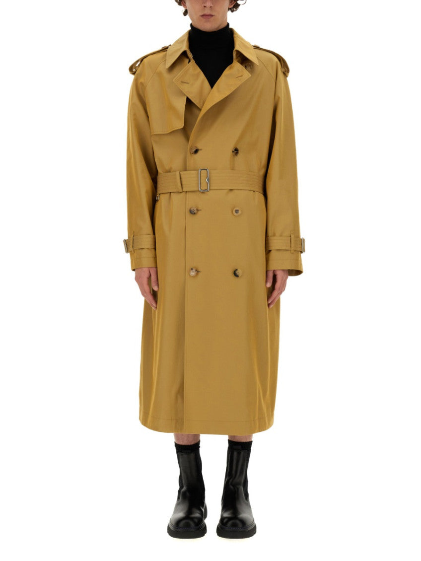 Beige Relaxed Trench Coat 1