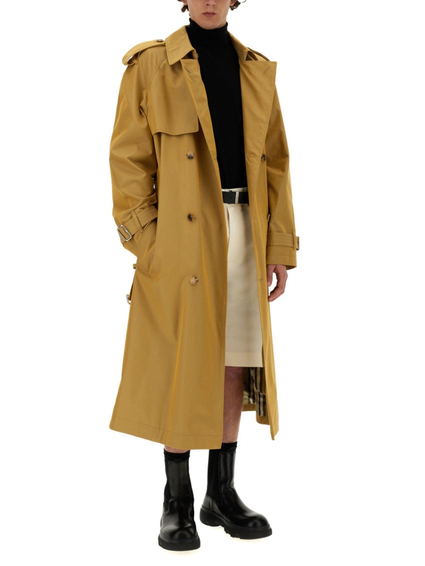 Beige Relaxed Trench Coat 2