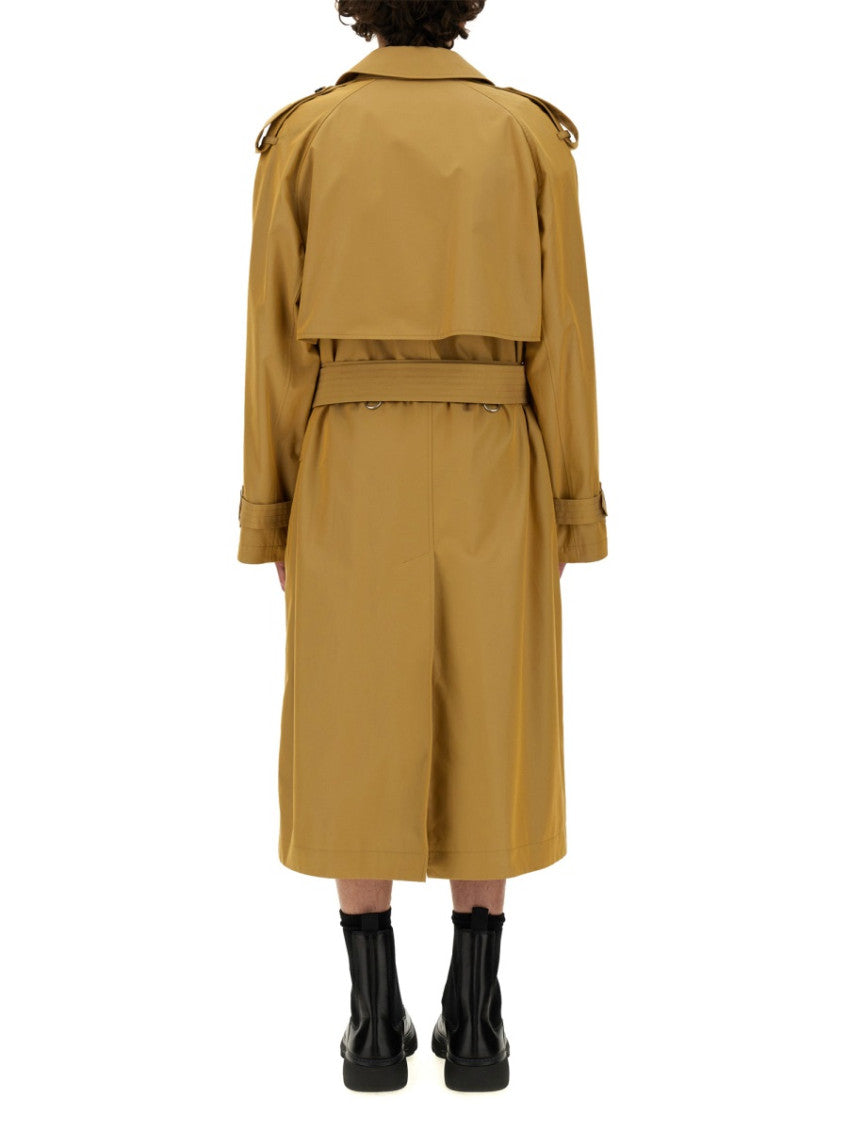 Beige Relaxed Trench Coat 3