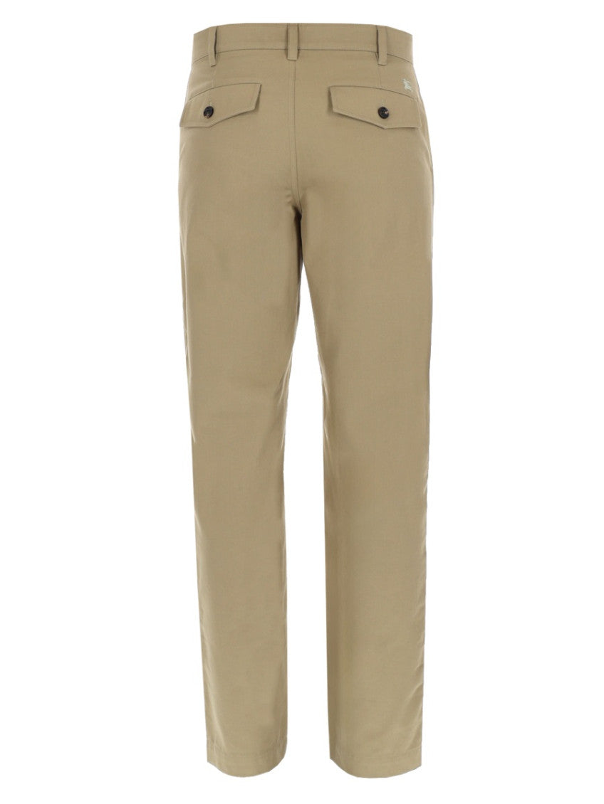 Beige Regular Chino Pants 3