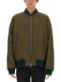 Green Reversible Bomber Jacket 1