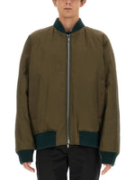 Green Reversible Bomber Jacket 1