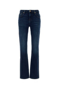 Dark Blue Mid Rise Jeans 1