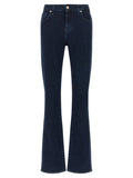Dark Blue Mid Rise Jeans 1