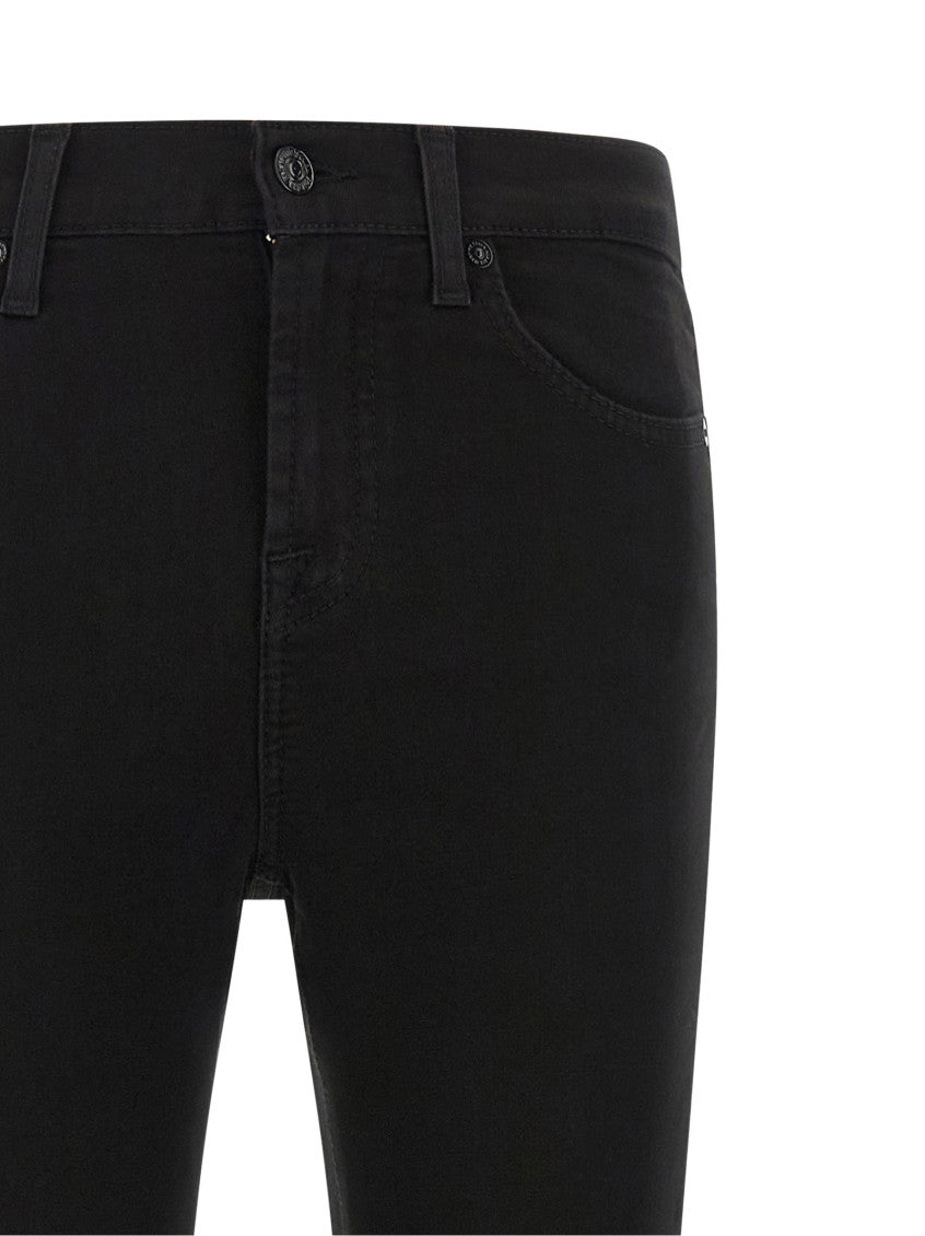 Black Skinny Mid Rise Jeans 3