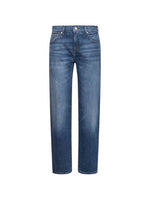 Blue Straight High Rise Jeans 1