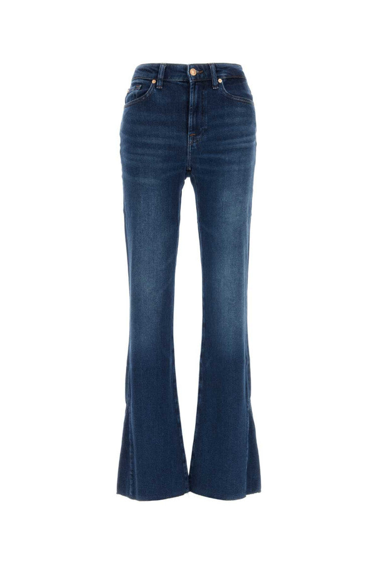 Dark Blue High Rise Jeans 1
