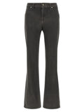 Dark Grey Mid Rise Jeans 1