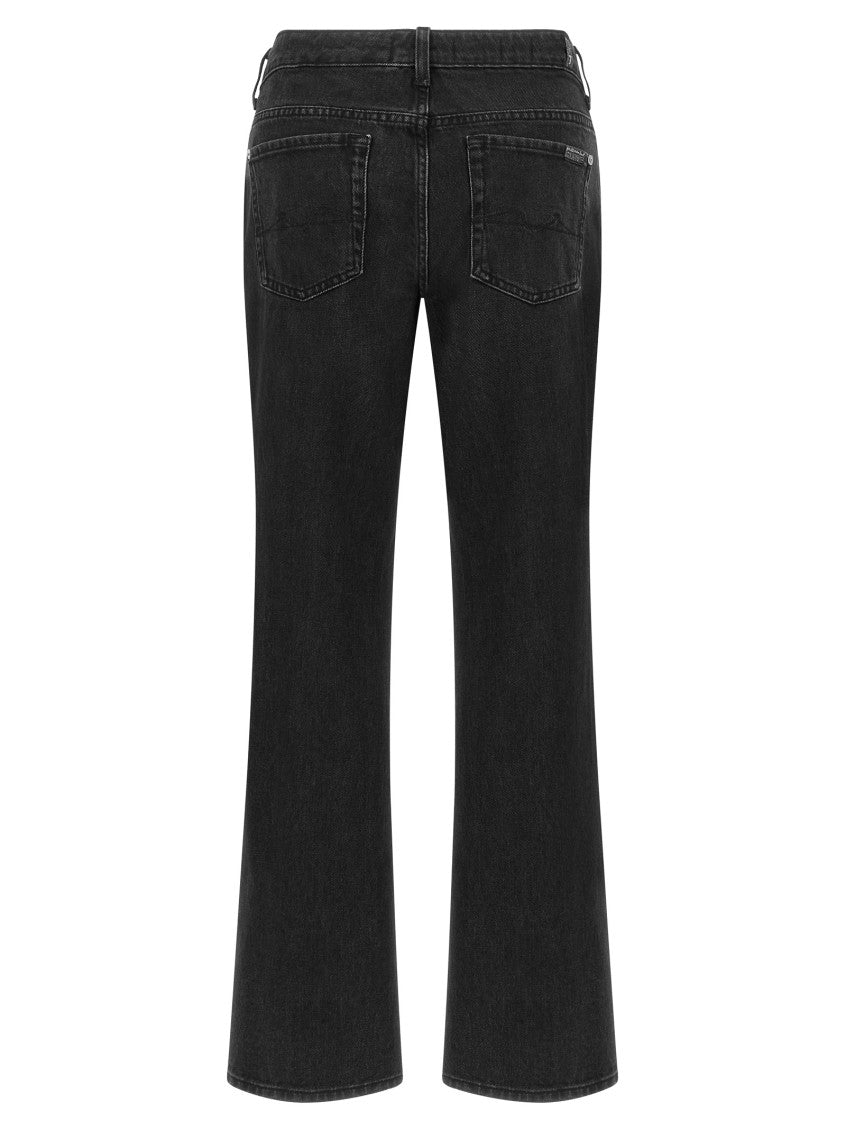 Black Flared High Rise Jeans 2
