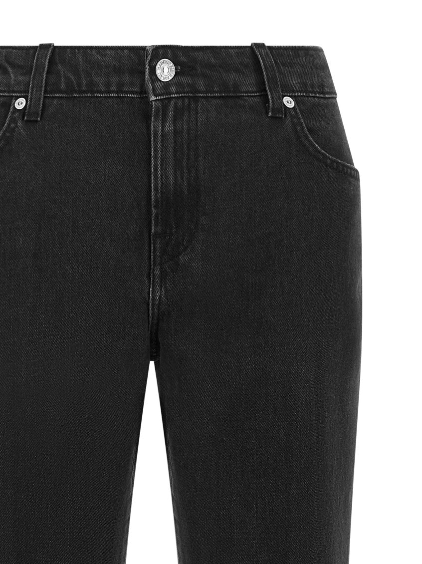 Black Flared High Rise Jeans 3