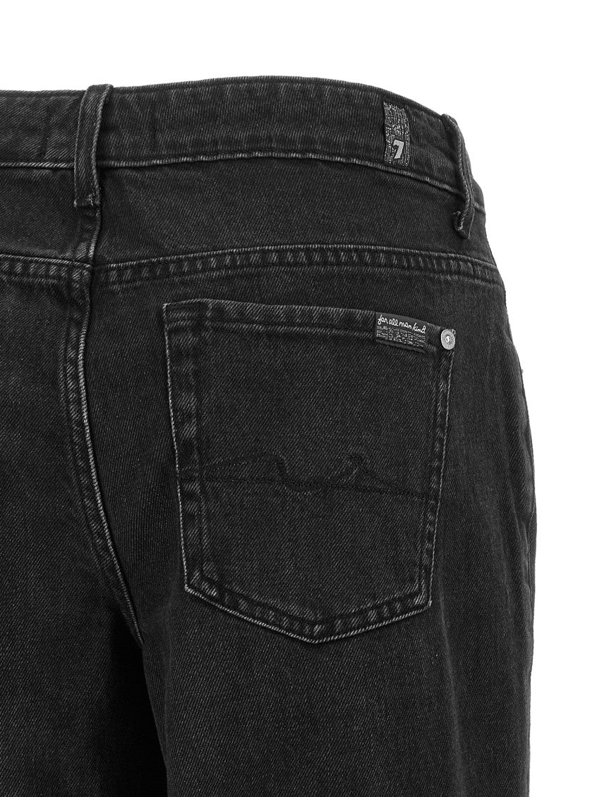 Black Flared High Rise Jeans 4
