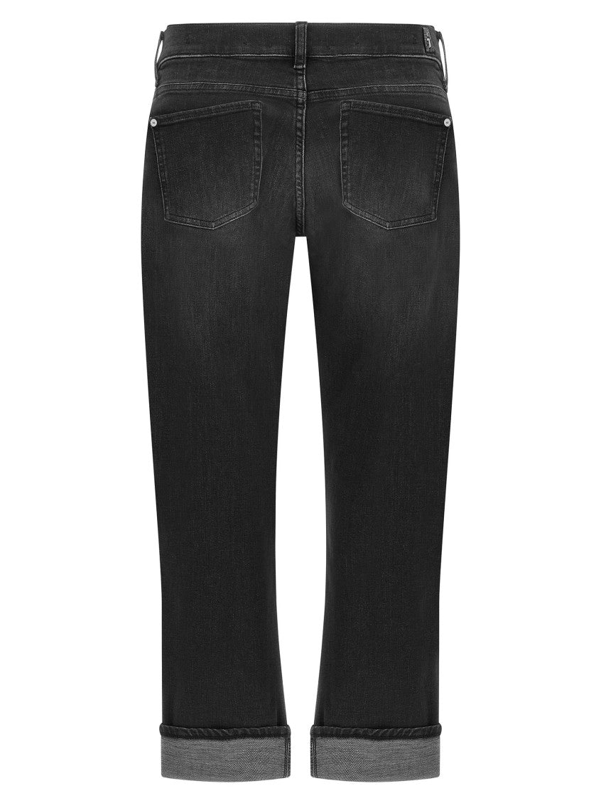 Black Relaxed High Rise Jeans 2