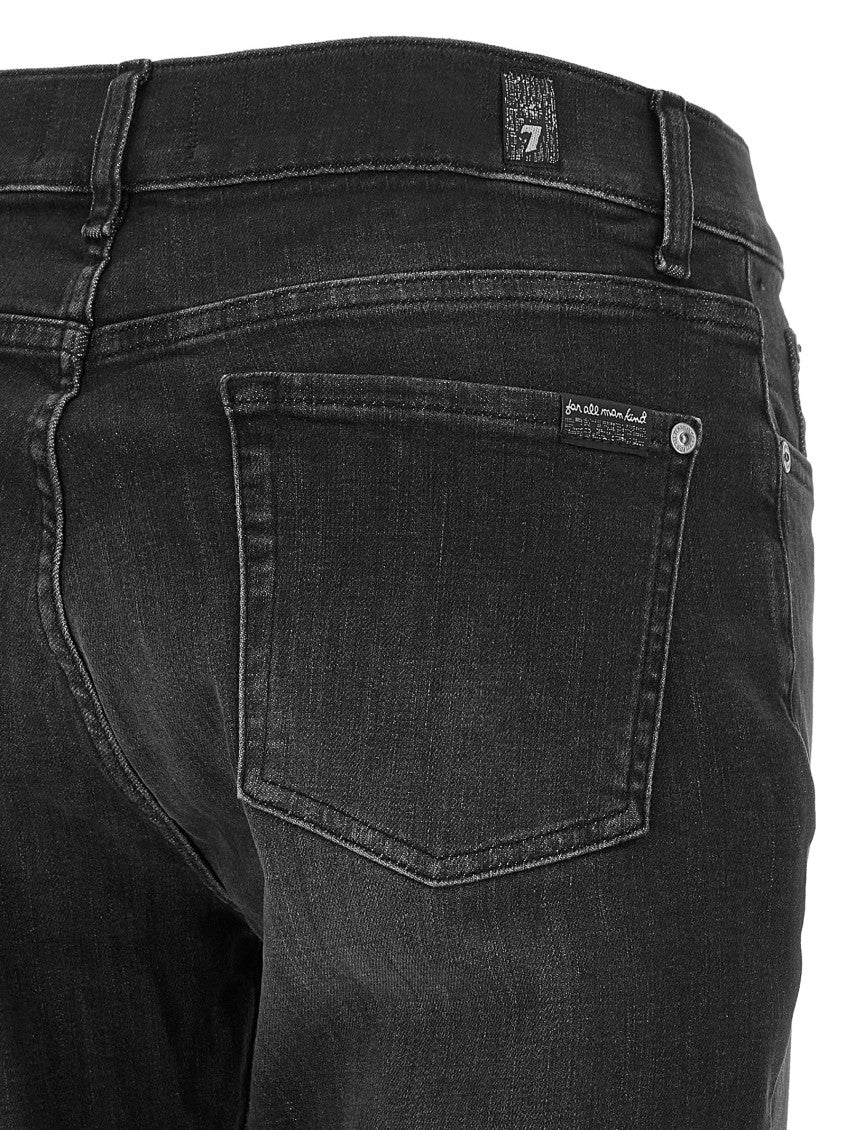 Black Relaxed High Rise Jeans 4