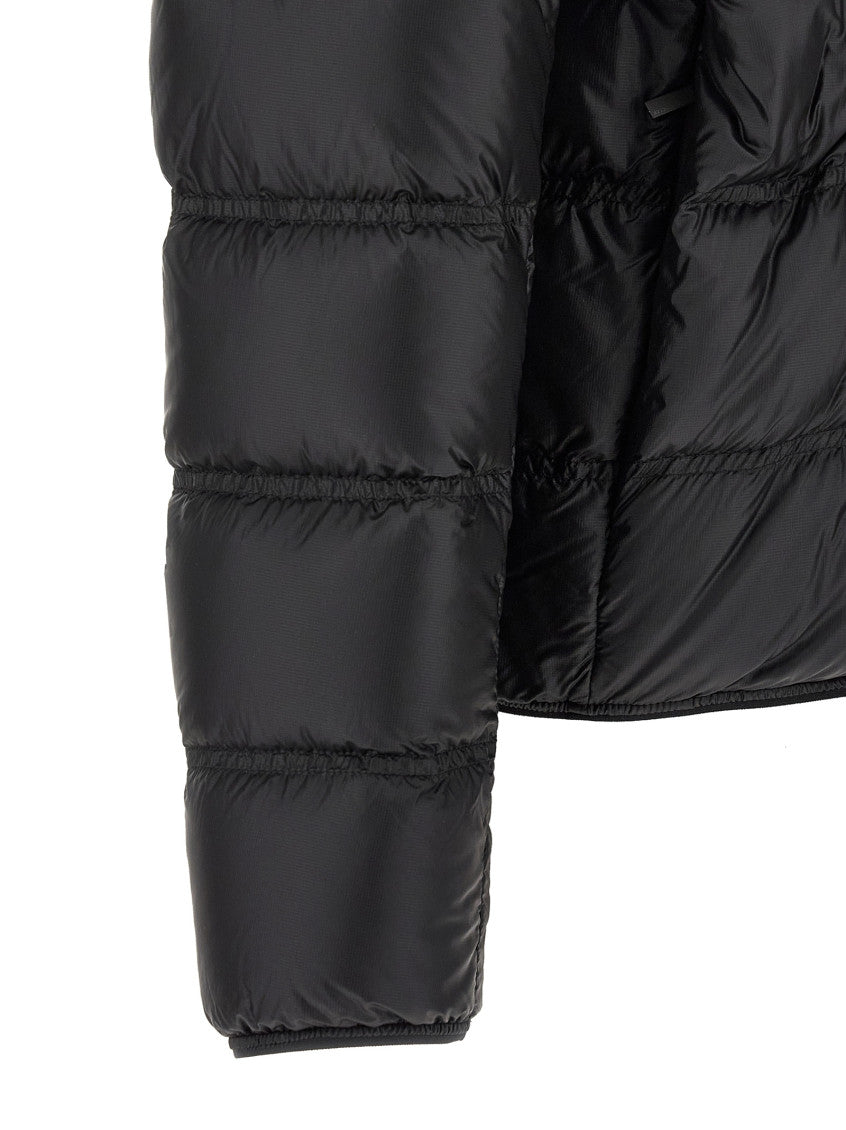 Black Hooded Down Jacket 4