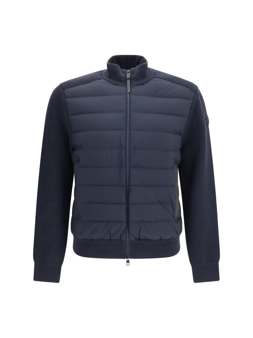 Blue Mock Collar Jacket 1
