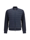 Blue Mock Collar Jacket 1