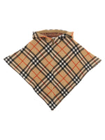 Girls Beige Checks Cape 1