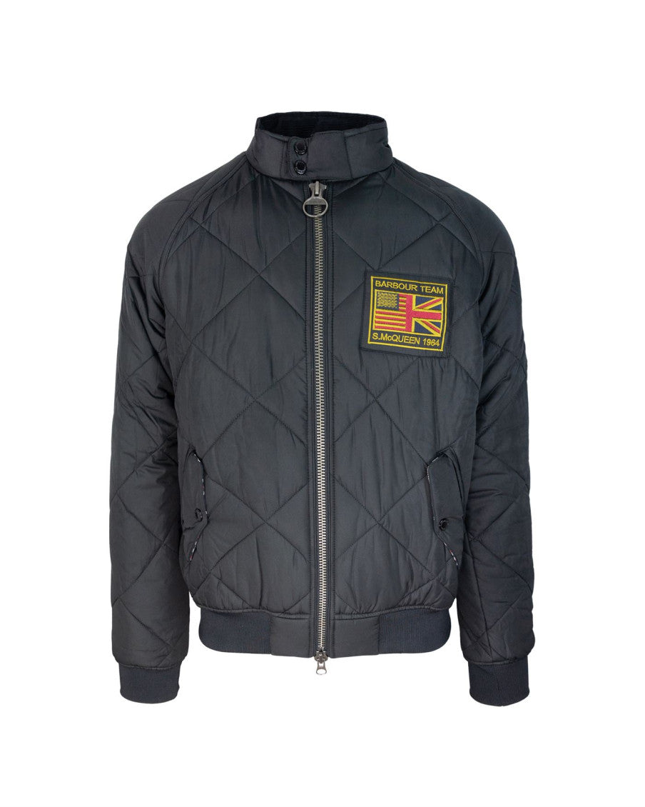 Black Regular Logo Jacket 1