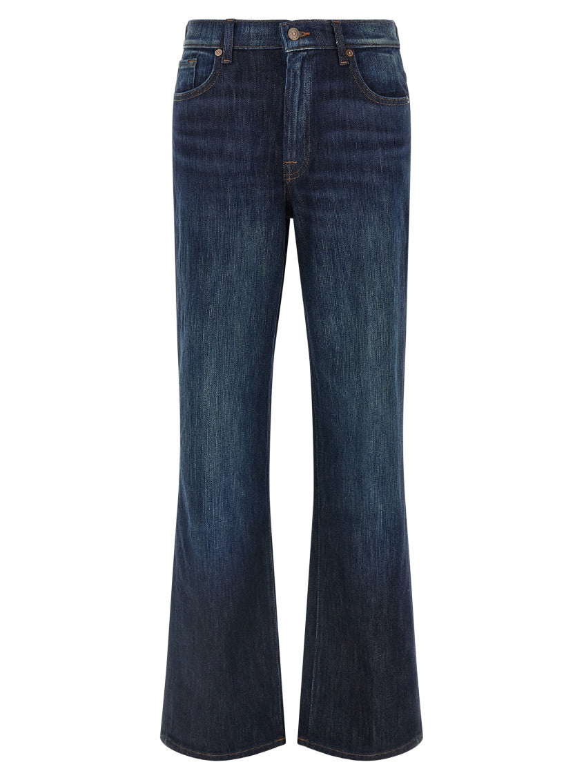 Dark Blue High Rise Jeans 1