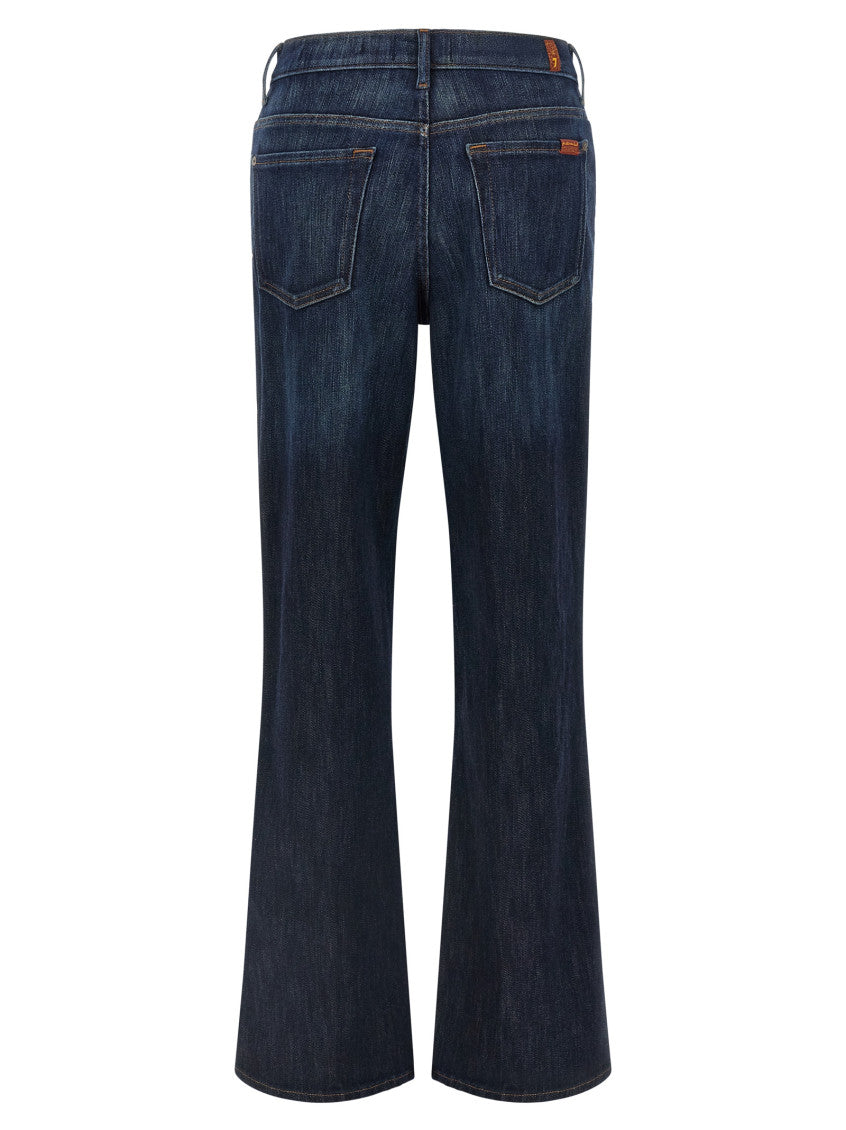 Dark Blue High Rise Jeans 2