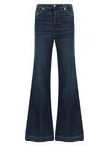 Dark Blue High Rise Jeans 1