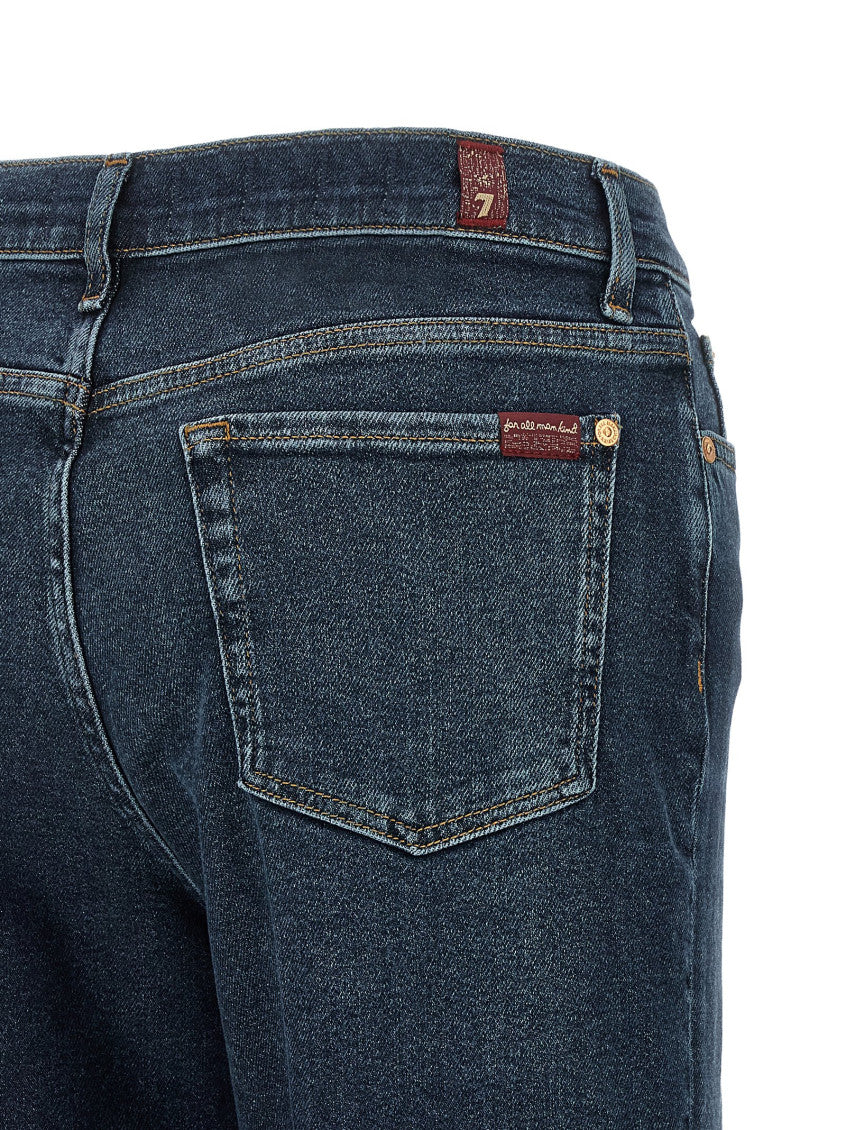 Dark Blue High Rise Jeans 4