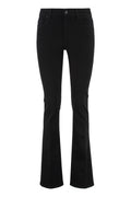 Black Bootcut High Rise Jeans 1