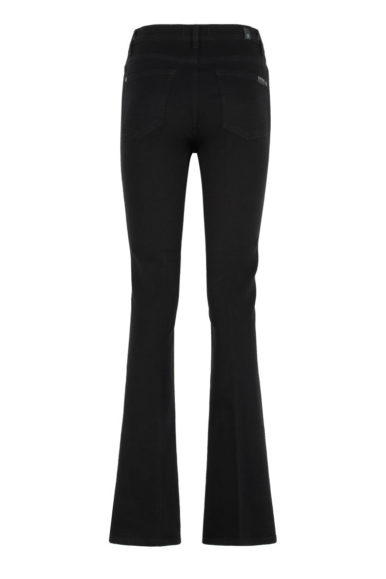 Black Bootcut High Rise Jeans 2