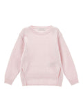 Girls Pink Knitted Sweater 1
