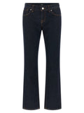 Dark Blue Low Rise Jeans 1