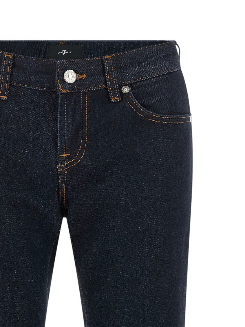 Dark Blue Low Rise Jeans 3