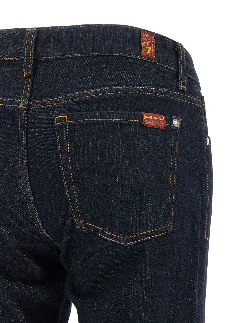 Dark Blue Low Rise Jeans 4