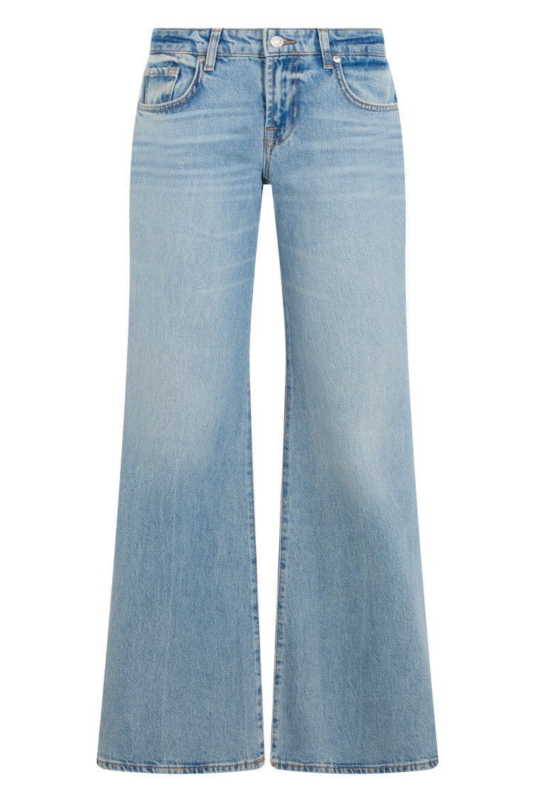 Light Blue Mid Rise Jeans 1