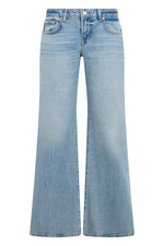 Light Blue Mid Rise Jeans 1