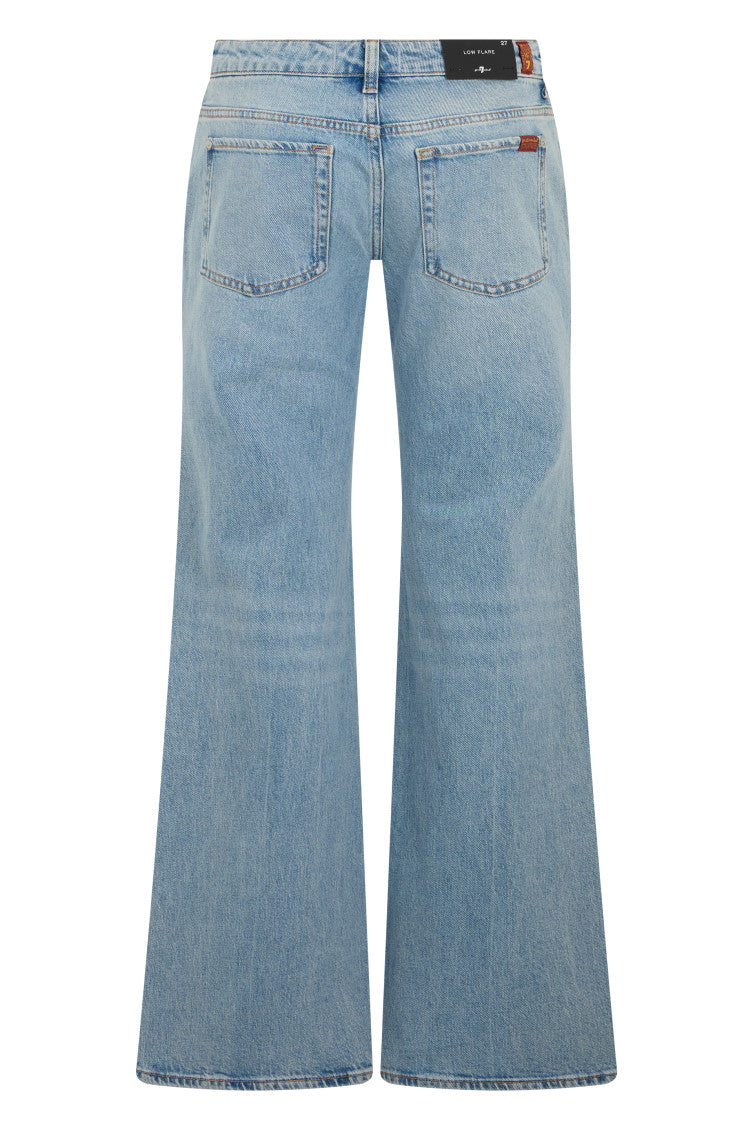 Light Blue Mid Rise Jeans 2