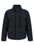 Blue Mock Collar Jacket 1
