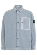 Light Blue Relaxed Overshirt 1