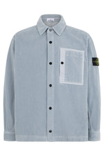 Light Blue Relaxed Overshirt 1