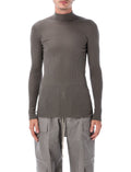 Grey Mock Collar Sweater 1