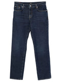 Dark Blue Mid Rise Jeans 1