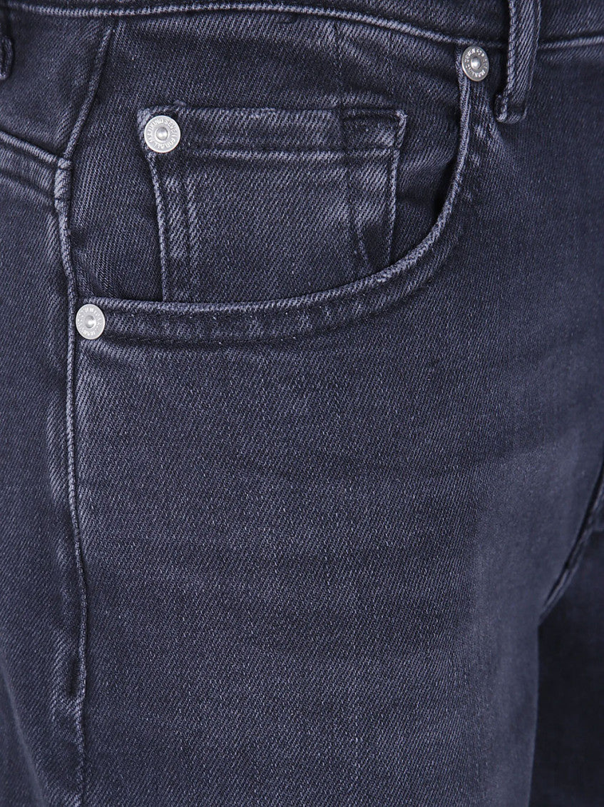 Black Straight High Rise Jeans 3